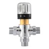 TreMax Thermostatic Mixing Valve - Hot & Cold Water Mixer,
