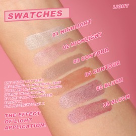 YOUNG VISION Liquid Contour Wand - Contour Makeup for Sculpting, Bronze Finish, 0.33 fl oz