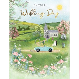 Regal Publishing Wedding Card, On Your Wedding Day - 8 x 6 inches