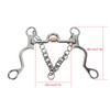 Pelham Bit Strong Fine Workmanship Stainless Steel Horse Bit for