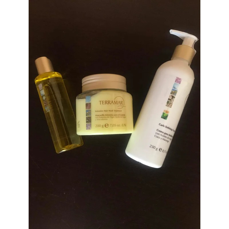 Crema Rizos+óleo 120+ Mascarilla Terramar