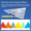 JUSTMAKER ABS Transparent 3D Printer Filament, Upgraded Strength Heat Resistant