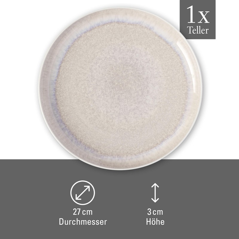 like Villeroy & Boch Perlemor Sand Dinner Plate 27 cm