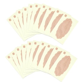 A02 Sweat Sheet for Direct Adherence to Armpits, Wide, Pack of 20