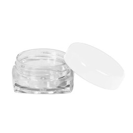 [SS62] Portable lotion sample transparent small cream container container black FREE / [에스에스62]휴대용 로션 샘플 투명 소분 크림용기 용기 블랙FREE