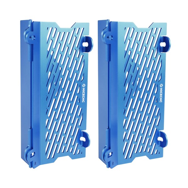 Blue Radiator Guards Compatible with Yamaha YZ250 2002-2024,YZ250X 2016-2023