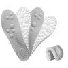2 Pairs 4D Cloud Tech Soles Insoles for Men Women,