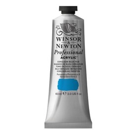 Winsor & Newton 60 ml Professional Acrylic Colour - Cerulean Blue Hue