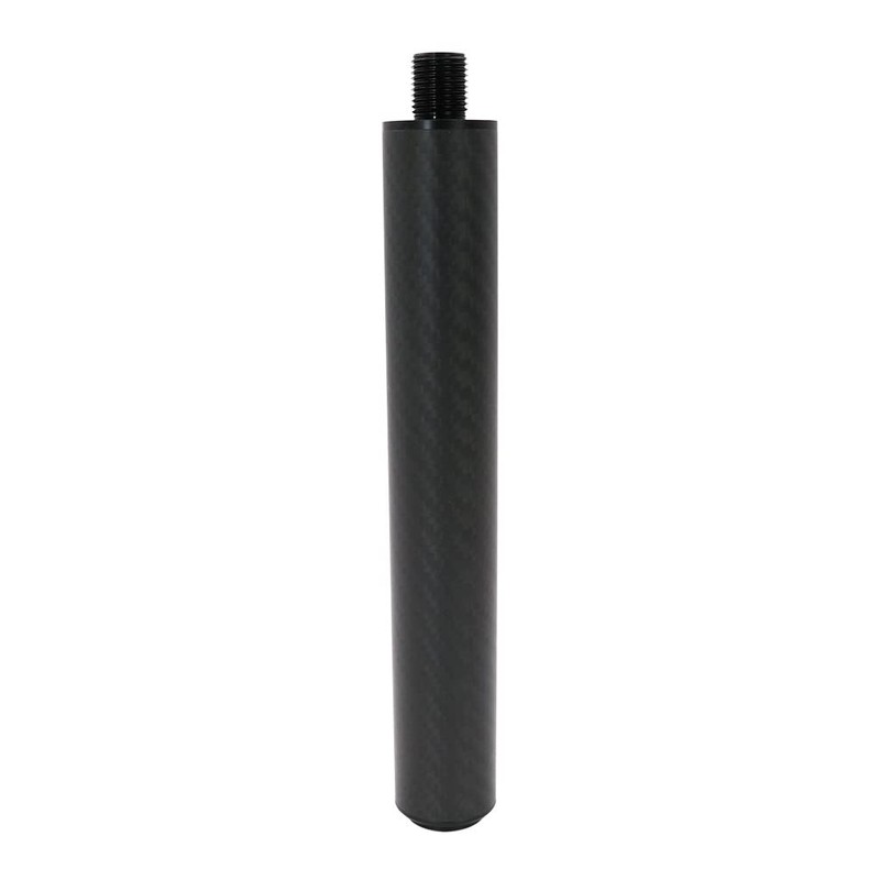 CUESOUL 8 Inch Carbon Fibre Pool Cue Extension with 3