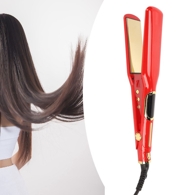 Electronic Hair Straightener Professional Curling Flat Iron Curler for Beauty