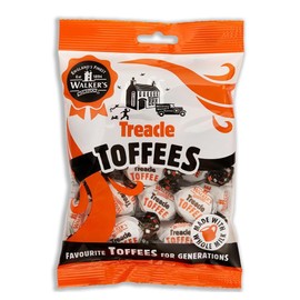 Walkers' Nonsuch Treacle Toffee | with Condensed Milk & Black Treacle | Imported from the UK | Traditional British Candy for Any Occasion | English Sweets Bars | 5.29 Oz (Pack of 12)