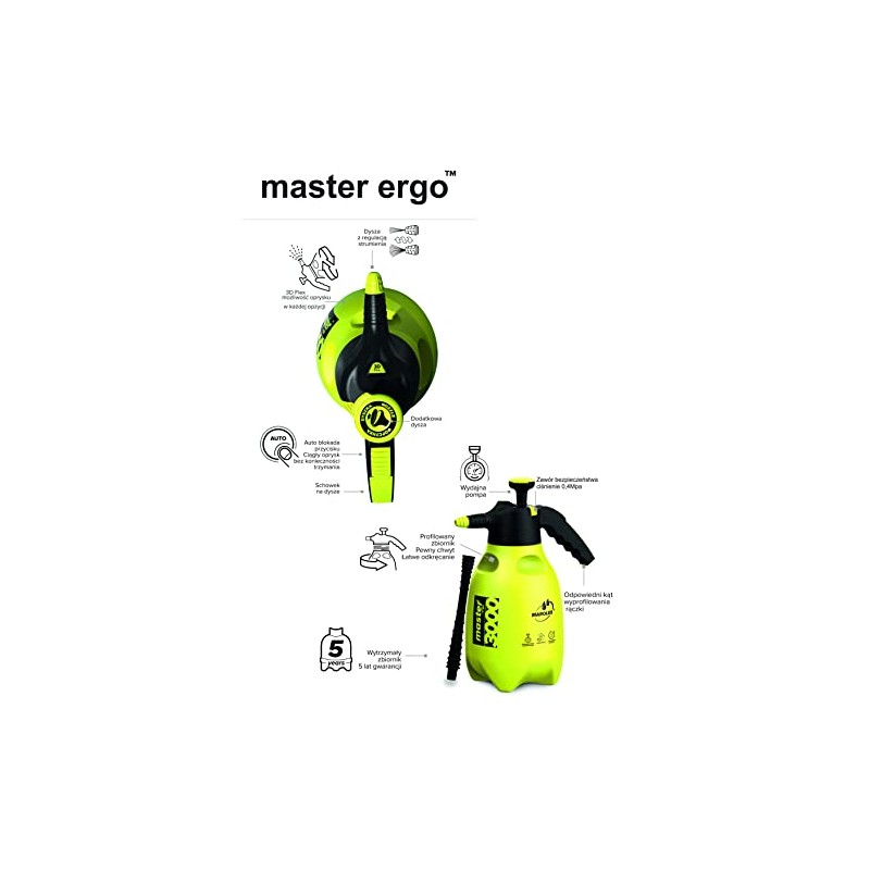 Marolex, Master ergo 3000 Hand Sprayer with Lance 15 cm