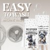 INNObeta Schnauzer Gifts Kitchen Towel 2 Pack, 16x24 in Microfiber