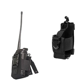 DENGUJD Walkie Talkie Case Holder for Amateur Radio Walkie Talkie Holder Radio Storage Bag Radio Protective Case for Commercial Specific Small Power Walkie Talkies for Camping, Hiking, Climbing