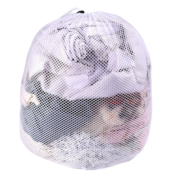 BOXOB 24x31 Inch Mesh Laundry Bag with Drawstring, Machine Washable
