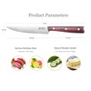 UMOGI Premium Steak Knives Set of 6 in Gift Box