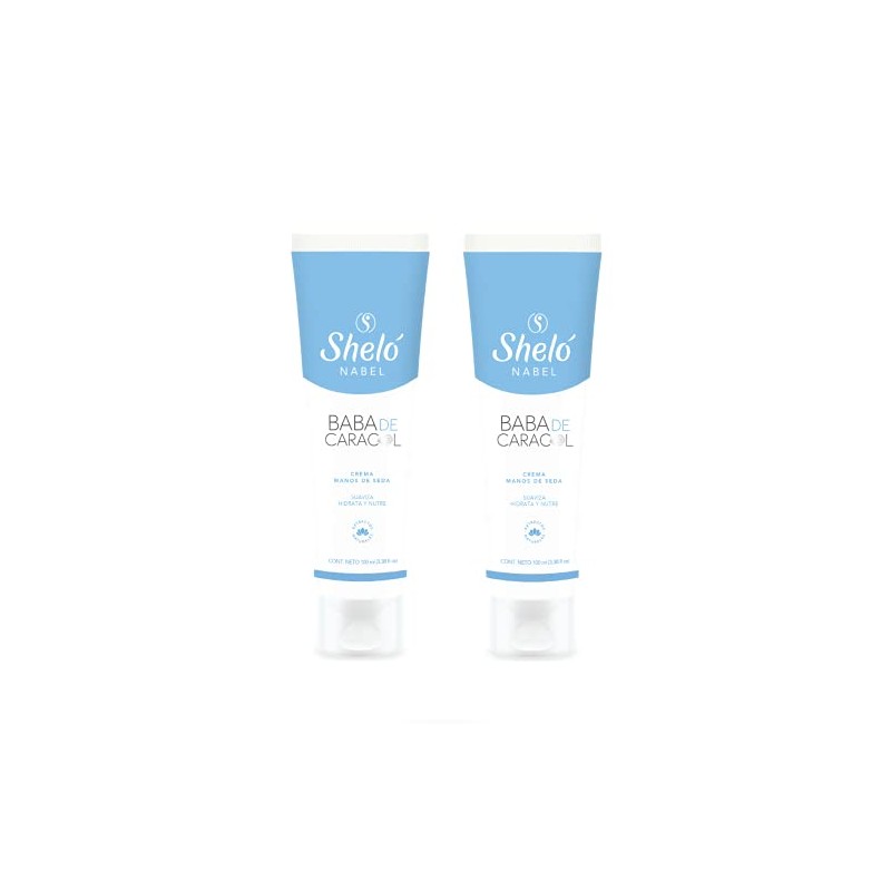 Kit 2 Babas De Caracol Manos De Seda Rejuvenece Aclara