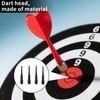 runxsam 300 Pcs Plastic Dart Tips with 2BA Thread, Soft