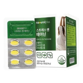 Theanine Stress & Tension Relief Theanine Stress Care Relax 60 Tablets / 테아닌 스트레스 긴장완화 테아닌 스트레스 케어 릴렉스 60정