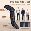 STEELUS Leg Massager, Air Compression Massager with 3 Level Heat,