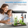 3PCS Aquarium Thermometer Strip 61-122℉(15-50°C), Easy-to-Read Fish Tank Thermometer Stick