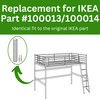 Spare Hardware Parts Bunk Bed Threaded Screw (Replacement for IKEA