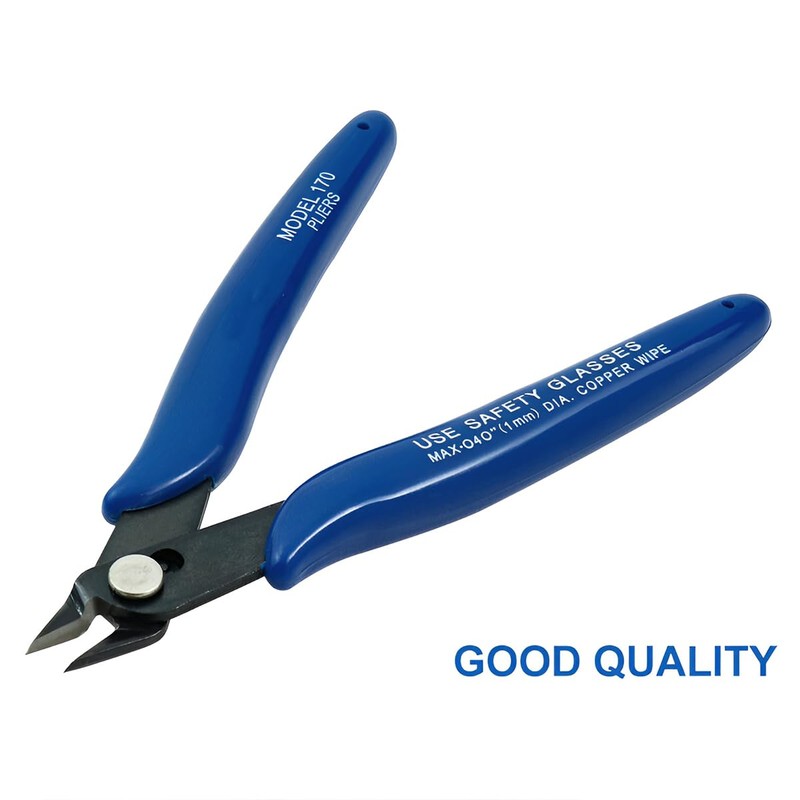 Wire Cutter Plier 170 Flush Wire Side Shears Cutters Pliers
