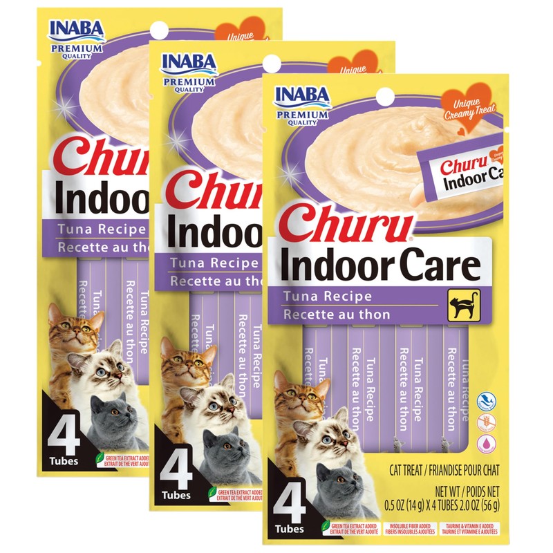 INABA Churu for Cats, Functional, Creamy Lickable Purée Cat Treat