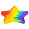 Bubble Pop Push Pop Toy Rainbow Star