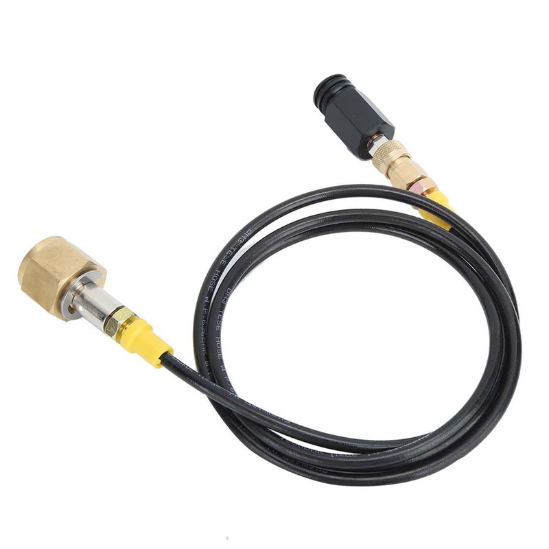 1.5m G1/2-14 CGA320 CO2 Tank Adapter Soda Hose Kit Accessories