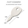AAAQQ 430-009 Starter Key for Briggs & Stratton 691959 Kohler