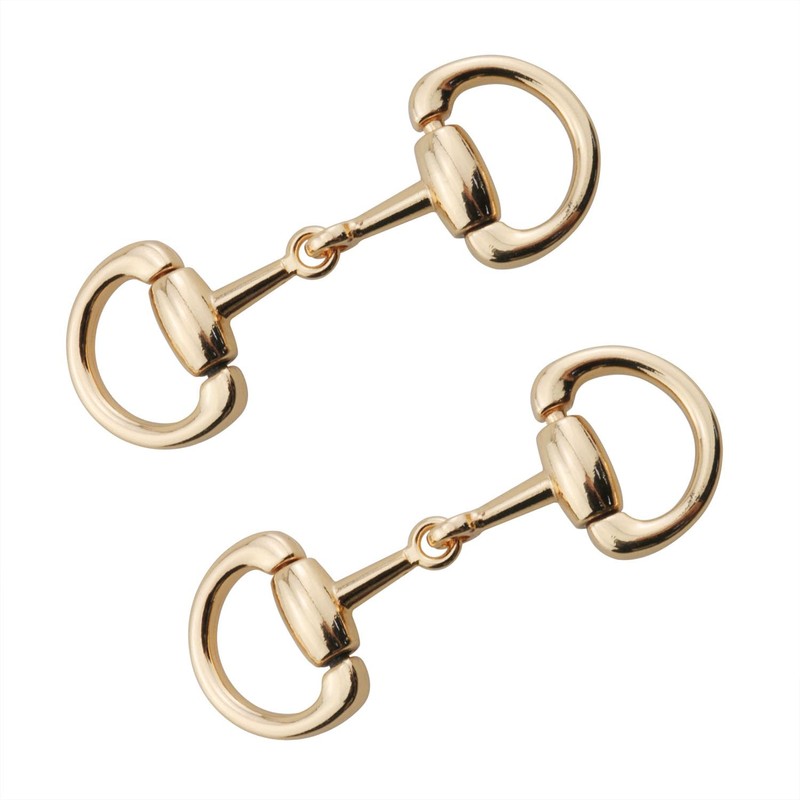 HJGarden 3 Pairs Gold Multifunction Horseshoe Style Hook and Eye