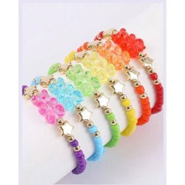 Unbranded 6 pcs/Set Gummy Bear Bracelet