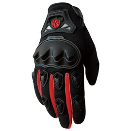 SCOYCO MC29 Simple Riding Mesh Gloves, Red XL