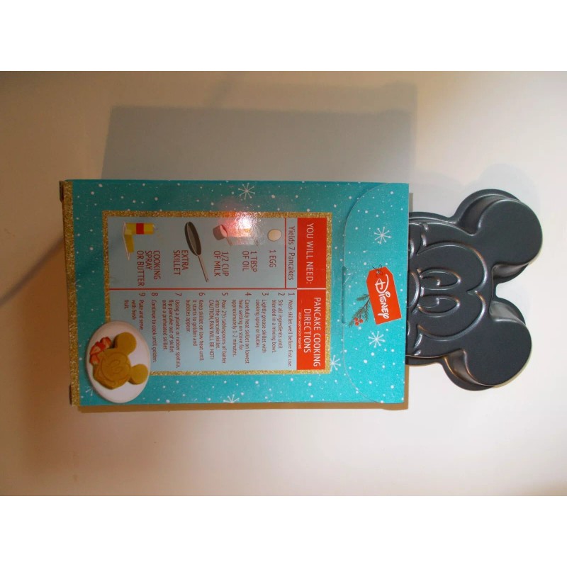 MICKEY MOUSE-Pancake Skillet Set - NEW with pancake mix.