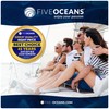 Five Oceans Boat Switch Panel Labels, 28 Pcs per Sheet,