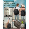BRANTMAKER Cowboy Hat Box, Cowboy Hat Case for Travel, Crush