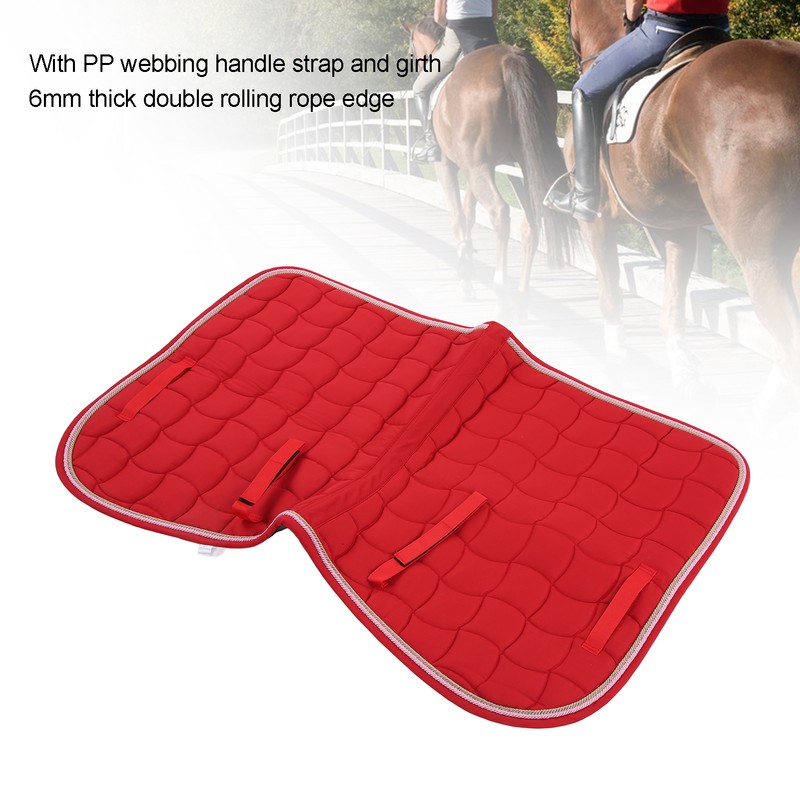 Saddle Pad Soft Breathable All Purpose Double Rope Saddle Pad