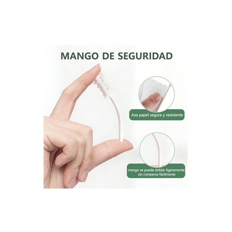 102 Piezas Limpiador de Lengua para beBe, Sin BPA