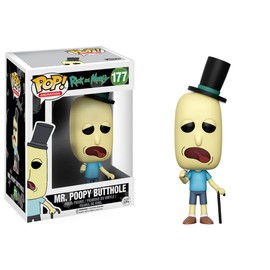 Funko POP Animation Rick and Morty Mr. Poopy Butthole Action Figure