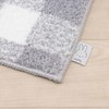 Senko Miffy 66983 Checkline Toilet Mat, Approx. 22.8 x 23.6