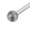 uxcell Diamond Grinding Bit Set 8mm 10mm Dia Head Ball