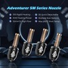 FLASHFORGE Adventurer 5M Pro Nozzle, 0.25mm 280℃ High Flow 32mm³/s