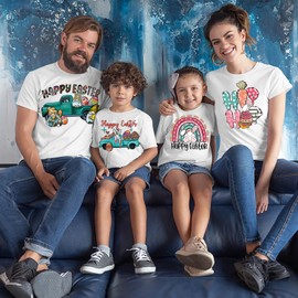 9Pcs Easter Iron on Transfer Stickers for T Shirt Cute Rabbit Easter Eggs Designs Heat Transfer Designs Iron on Decals HTV Iron on Transfer Paper Easter Clothing Hat DIY Decoration Supplies