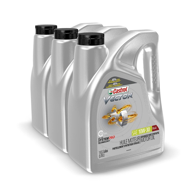 Castrol Vecton 10W-30 FA-4 Part Synthetic Diesel Engine Oil, 1