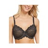Chantelle Women's Rive Gauche Full Coverage Unlined Bra,Black,40F (40DDD)