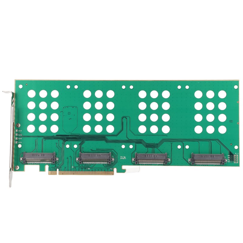 Riser Card PCIE3.0 X16 M.2 U.2 SSD Hard Drive Expansion