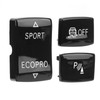 3 Pcs Gear Button Kit 6131 9252 912‑1 ESP Antislip