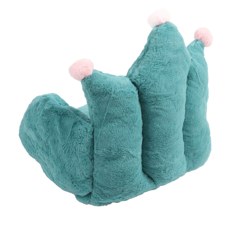 Office Chair Cushion Semi Enclosed Crown Shape Polyester Fiber Seat
