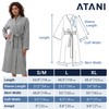 ATANI Premium Cotton Bath robe for Women, Soft & Warm